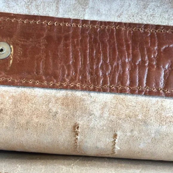 VINTAGE SWEDISH LEATHER BRIEFCASE - Picture 7 of 15